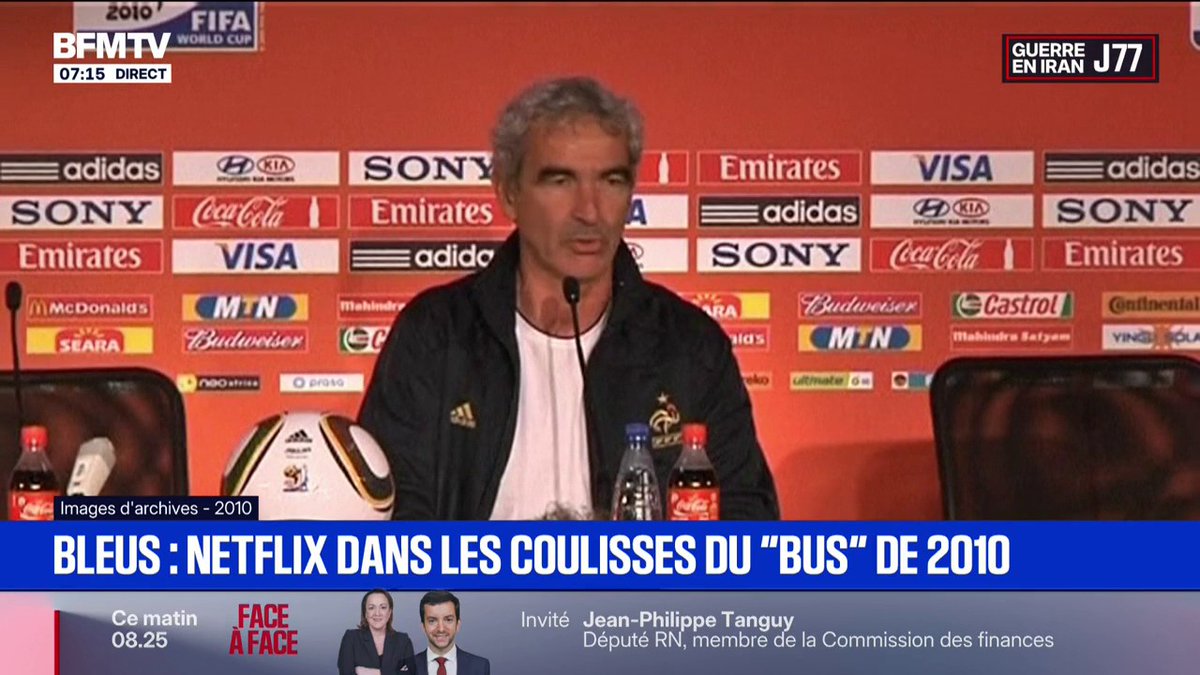 "Je suis meurtri et trahi": Raymond Domenech réagit après la publication du documentaire Netflix sur le Mondial 2010