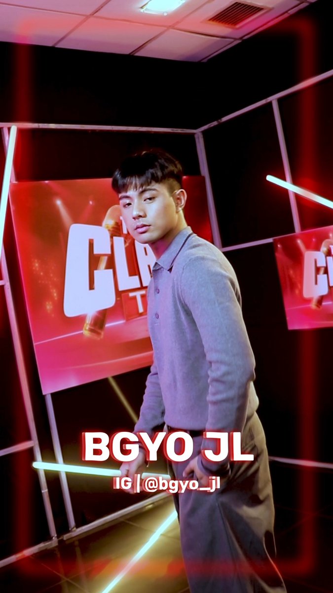 #Exclusive: Chinito charm? CHECK! P-pop star aura? CHECK NA CHECK. 👀🔥 Now stepping up to mentor the next generation of clashers, BGYO JL enters the Clash Arena as the one and only Chinito P-pop Charmer! ⚡ Abangan siya sa #TheClashTeens, ngayong JUNE 2026 na sa GMA!
