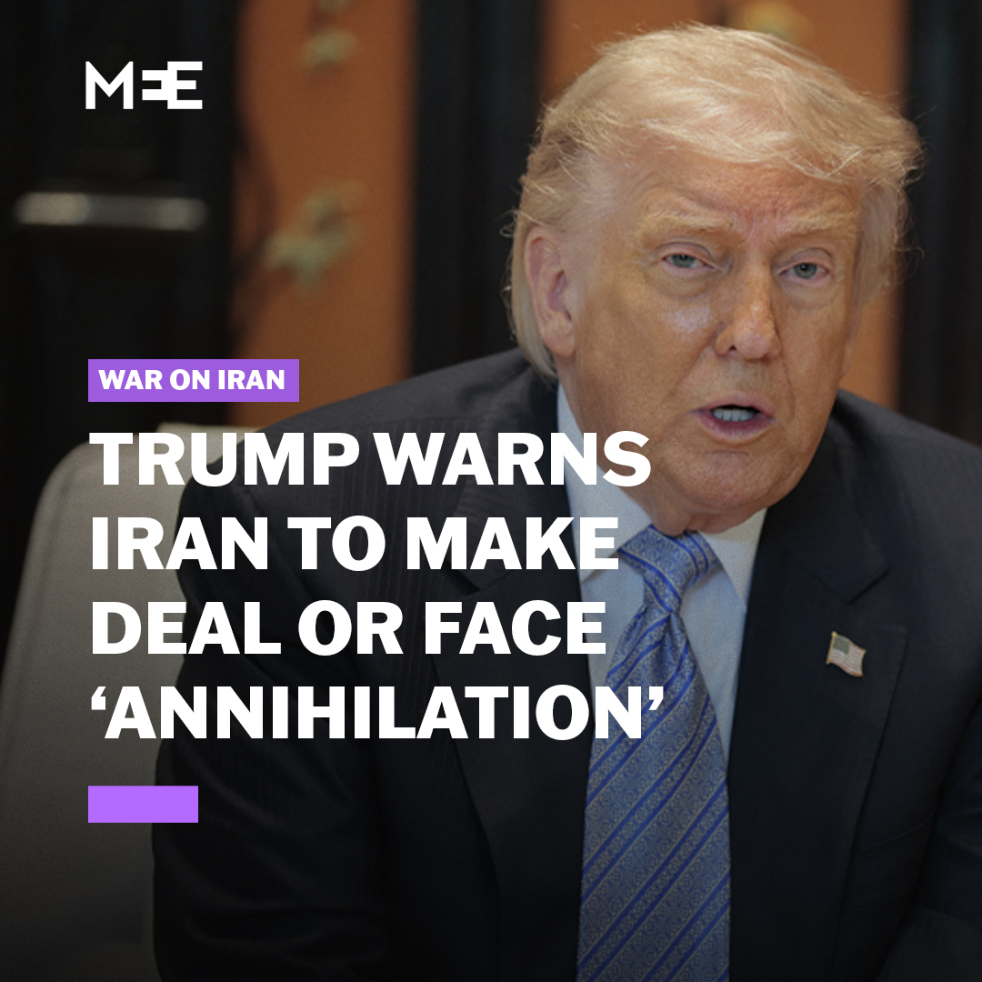 “I’m not going to be much more patient.” In an interview with Fox News on Thursday, US President Donald Trump warned Iran to make a deal or face “annihilation”. Trump said he does not have much patience left with Iran, urging the country to reach a deal