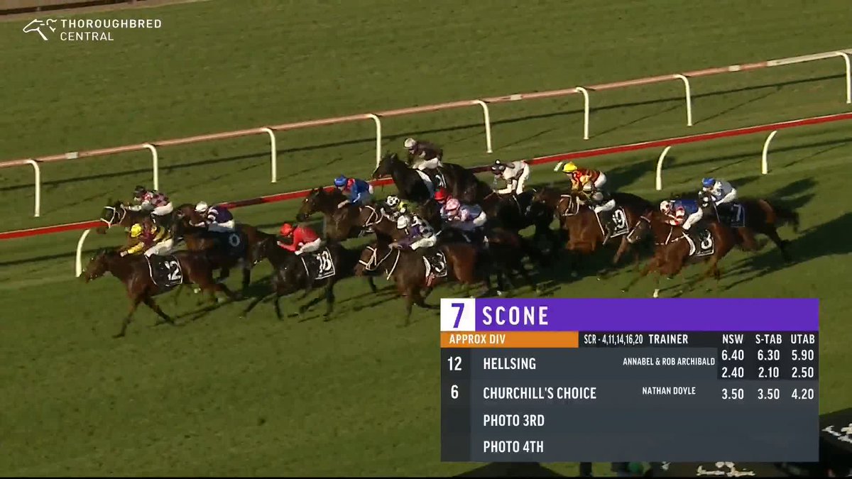 Hellsing wins this year's edition of the Scone Cup for Annabel and Rob Archibald with Tom Sherry on board! 🏆 Annabel and Rob Archibald Racing Thomas Sherry