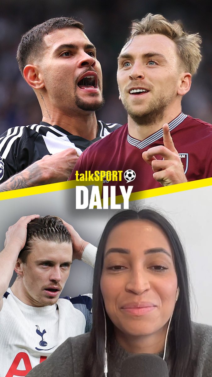 ⬇️ "Lose to West Ham & let #THFC go down!" Angelina Kelly explains why #NUFC should let #WHUFC beat them! 👀 Join Adrian Durham, @Alex_Crook & Angelina Kelly on the latest 'TS Daily: Fiery Fridays' podcast! 🔥 🎧 Listen on the talkSPORT app or your usual podcast provider!