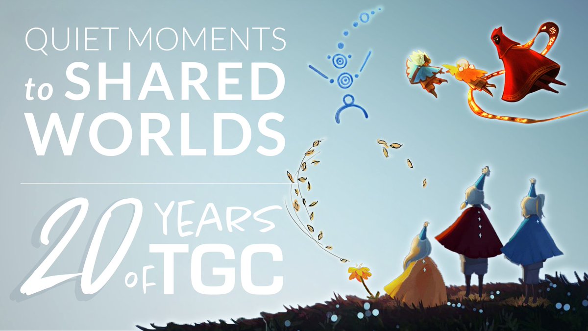 20 years ago we had 1 belief: a game can be wordless, and still move you. To those who floated in flOw, bloomed in Flower, climbed the peak in Journey, or found their flock in Sky: you are the heart of all we do. We couldn't have made it without you. Thank you. To the next 20!