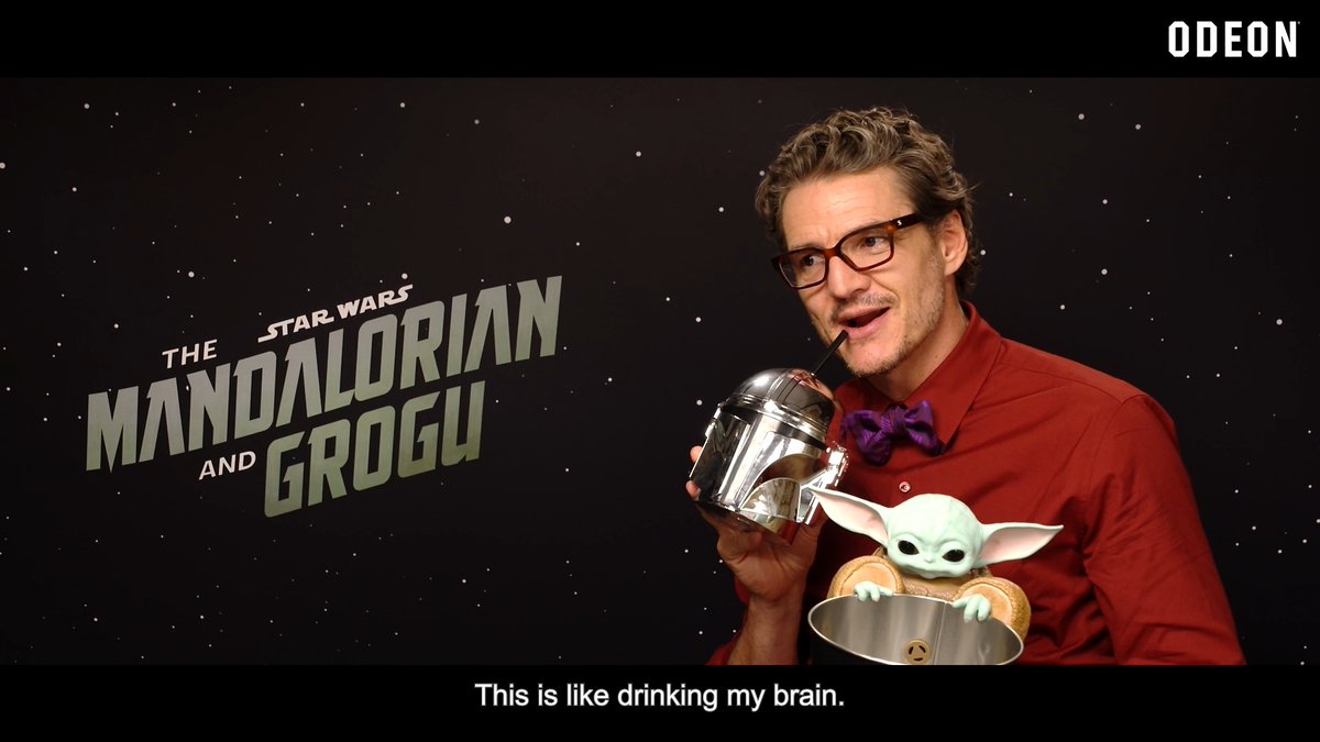 Pedro Pascal approved ✅ The ODEON Mandalorian And Grogu merch hits different. Pre-order NOW when you book your tickets 📲