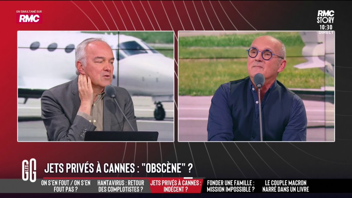 🗣️ Le ras-le-bol d'Olivier Truchot : "J'adore Leonardo DiCaprio mais c'est insupportable de l'entendre nous faire des leçons sur l'écologie et emprunter le jet privé toute l'année. Certains de ces acteurs donneurs de leçons ne vivent pas comme ils pensent." #GGRMC