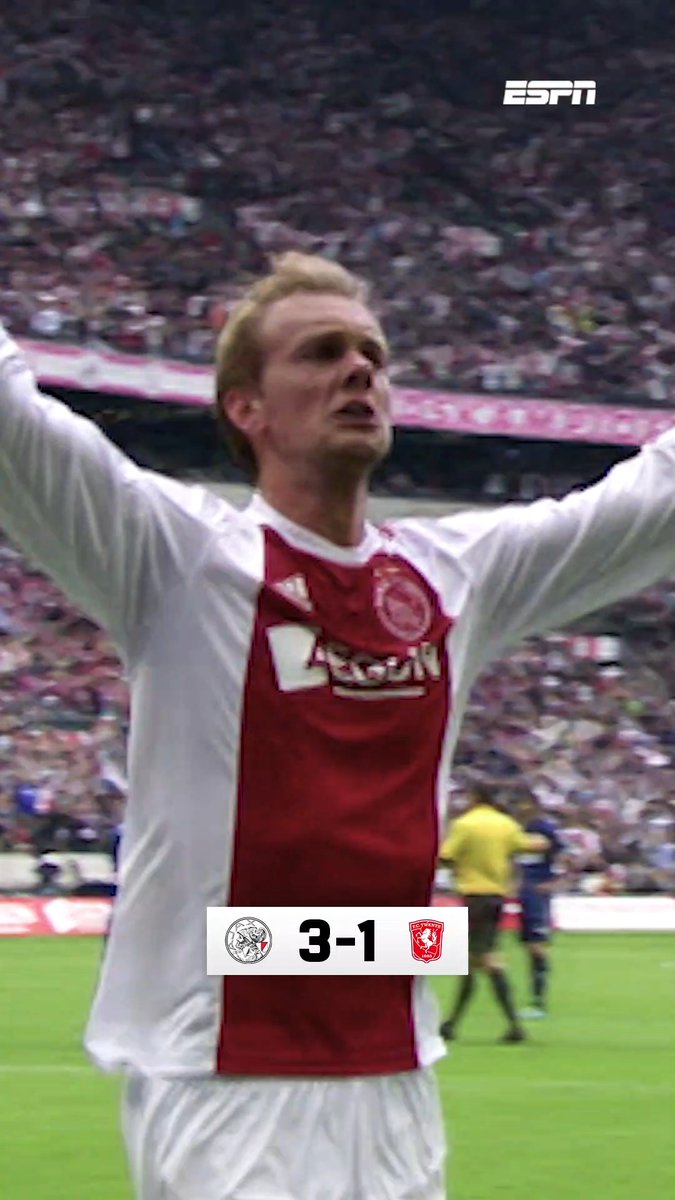 Exact 1️⃣5️⃣ jaar geleden: Ajax verslaat FC Twente in onderling duel om de titel en verovert derde ster 🏆⭐️