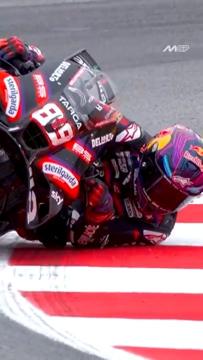 On the edge 🦾 Jorge Martín Almoguera #CatalanGP 🏁 | #WiredDifferent