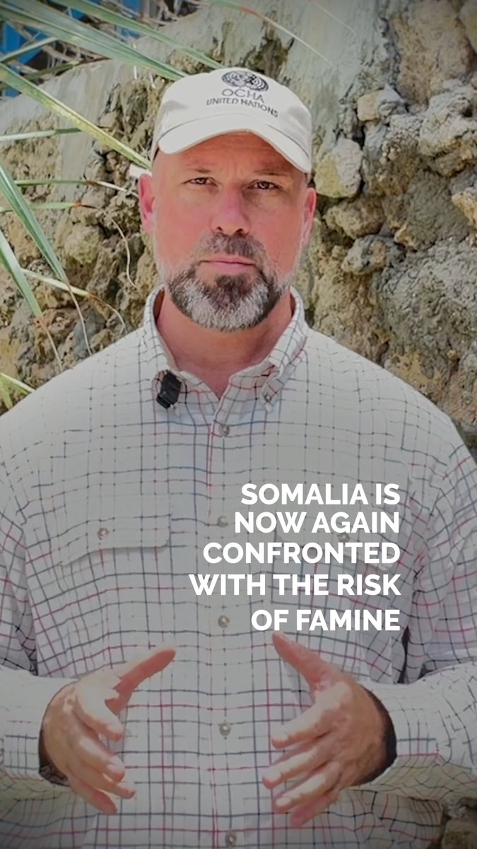 🔴 Somalia is confronted with the risk of famine. In less than a year, the number of people facing extreme levels of hunger has tripled, as communities struggle with worsening shortages and repeated shocks. Hear the latest from the ground 👇