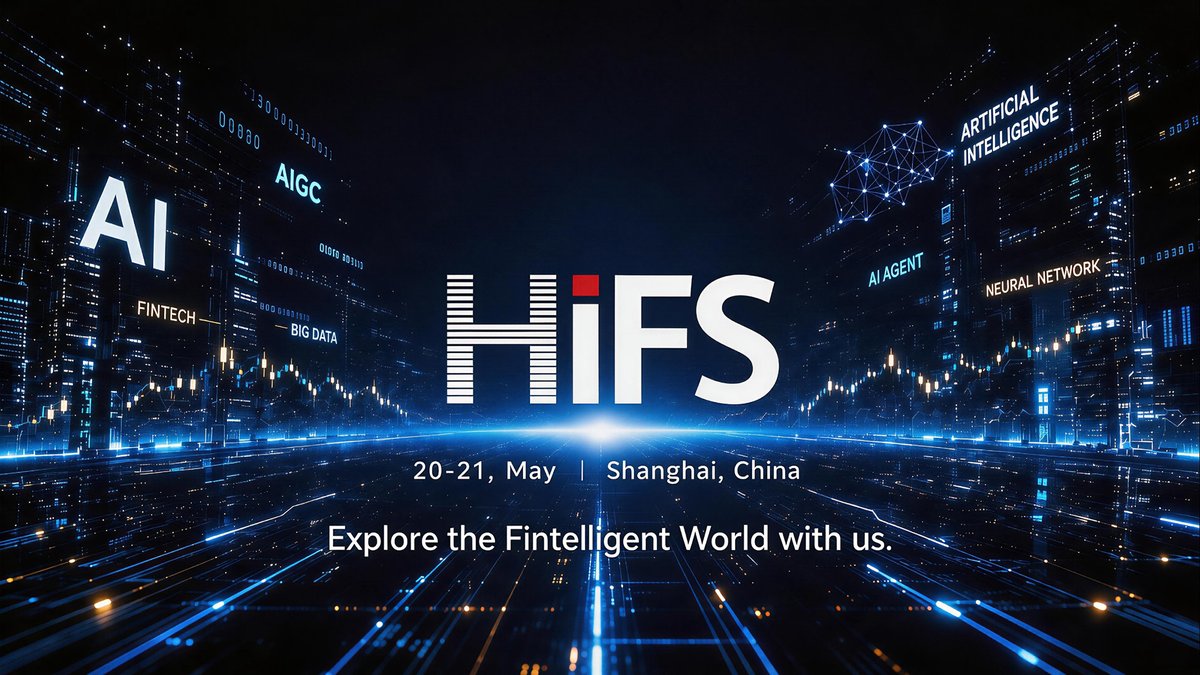 Hello world. Hello Fintelligent World. Finance is entering a new era, where intelligence becomes the code for tomorrow's services, decisions, and growth. Explore where finance meets intelligence at Huawei HiFS 2026. More to come. Stay tuned.