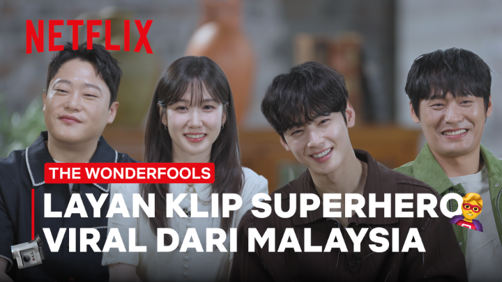 Tepi sikit WONDERfools, kat Malaysia pun ada superhero lah ✨ Kalau nak tengok lebih banyak aksi superhero, jangan lupa layan #TheWONDERfools, kini ditayangkan di Netflix.