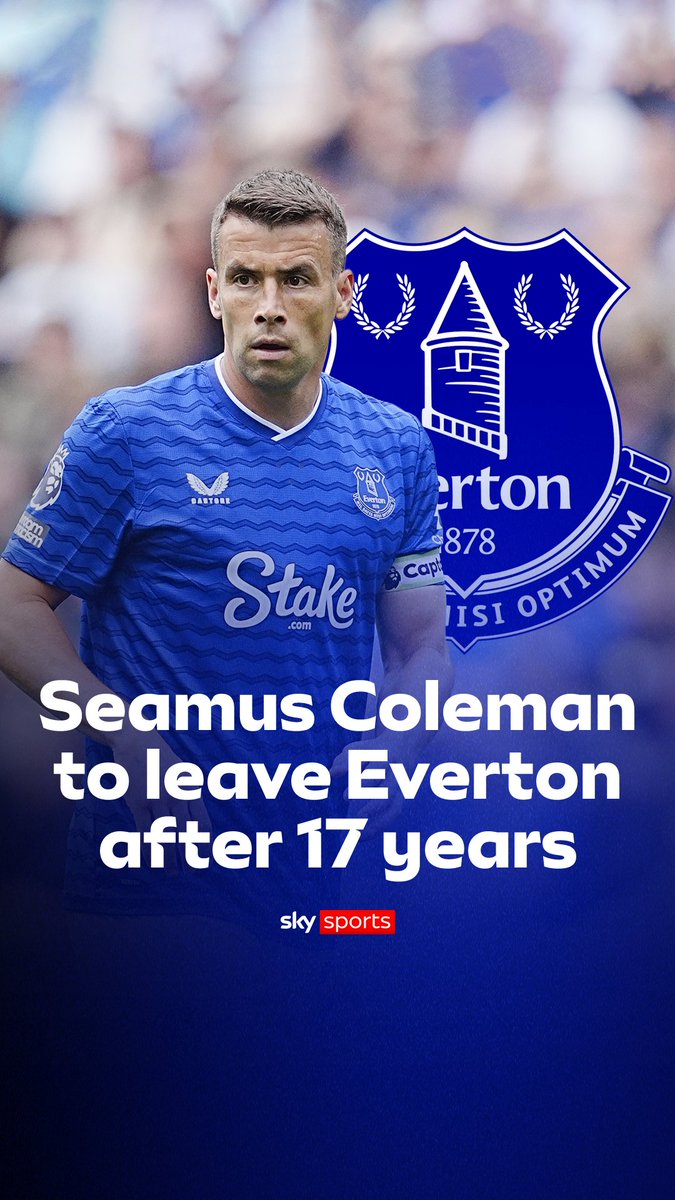 Everton captain Seamus Coleman has announced he will leave the club at the end of this season 🔵