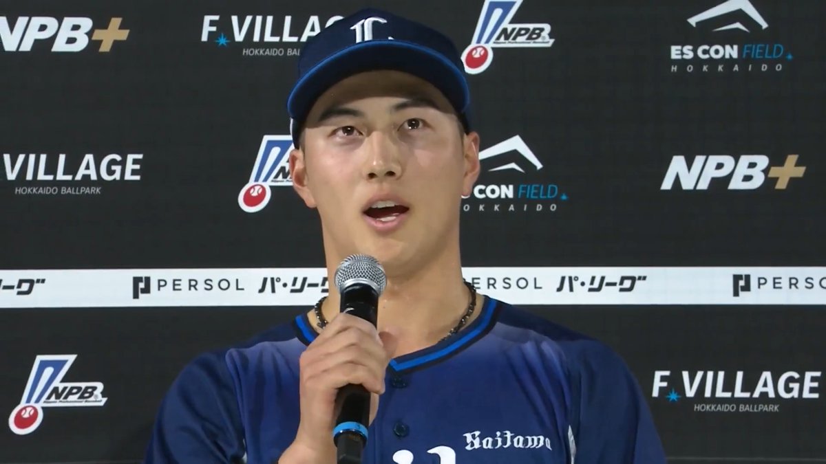 ／ 5/15 ヒーローインタビュー⚾️ ＼ 埼玉西武 長谷川信哉 選手✨ 👇スマホ・テレビで試合観戦！
