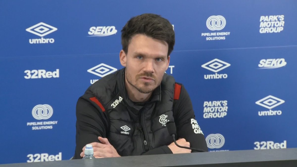 🔵 "My job is to make decisions, who starts. I made my decision, I was very transparent with him." Rangers head coach Danny Röhl stands by his controversial decision to leave outgoing captain James Tavernier out of their 2-1 defeat against Hibs ⤵️