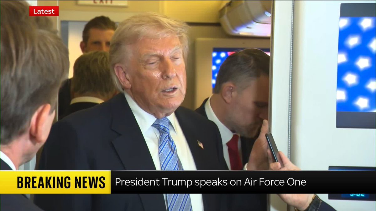 BREAKING: Donald Trump has said the Chinese president doesn't want to see a movement for independence for Taiwan. The U.S. president told reporters he didn't make a commitment to Xi on the matter.