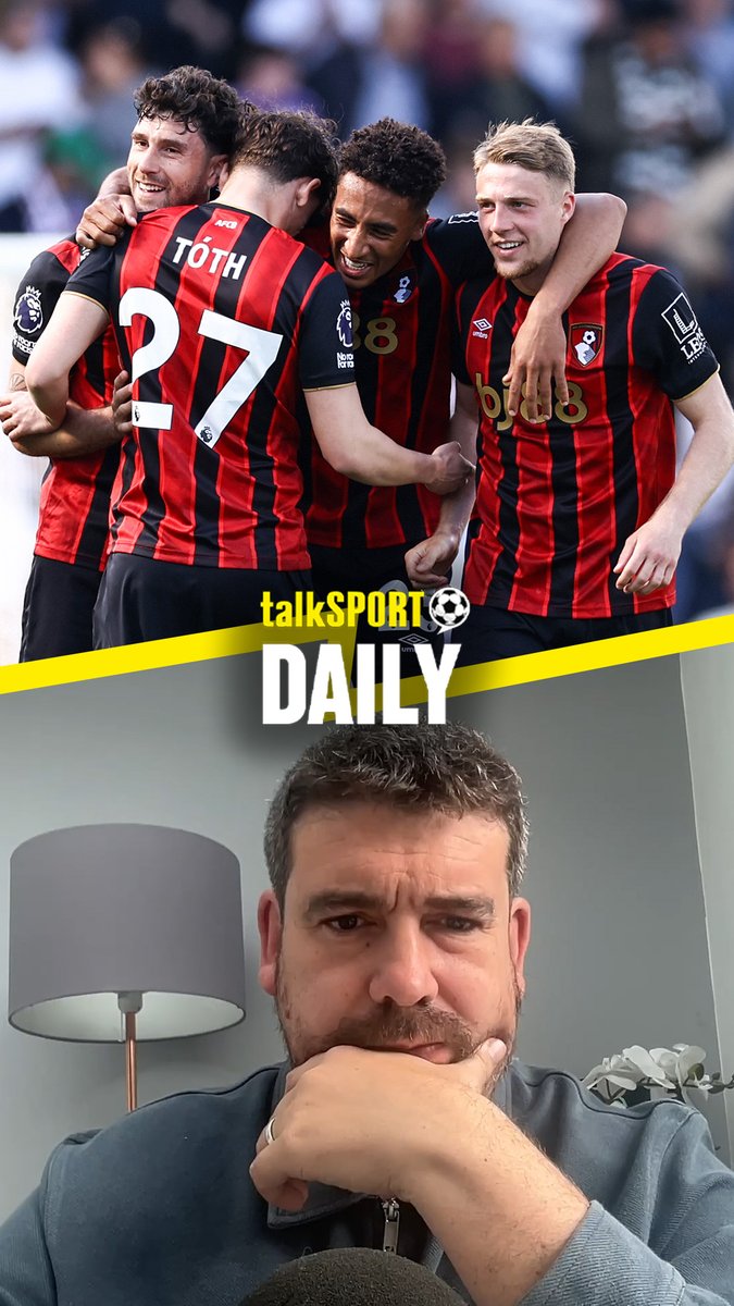 🤯 "It would just as big a miracle!" Alex Crook believes #AFCB getting UCL football would rival #LCFC winning the title for biggest miracle! 😳 Get the latest 'TS Daily: Fiery Fridays' podcast now! 🔥 🎧 Listen on the talkSPORT app or your usual podcast provider!