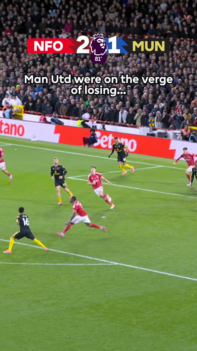 What a strike from Amad Diallo ☄ @manutd