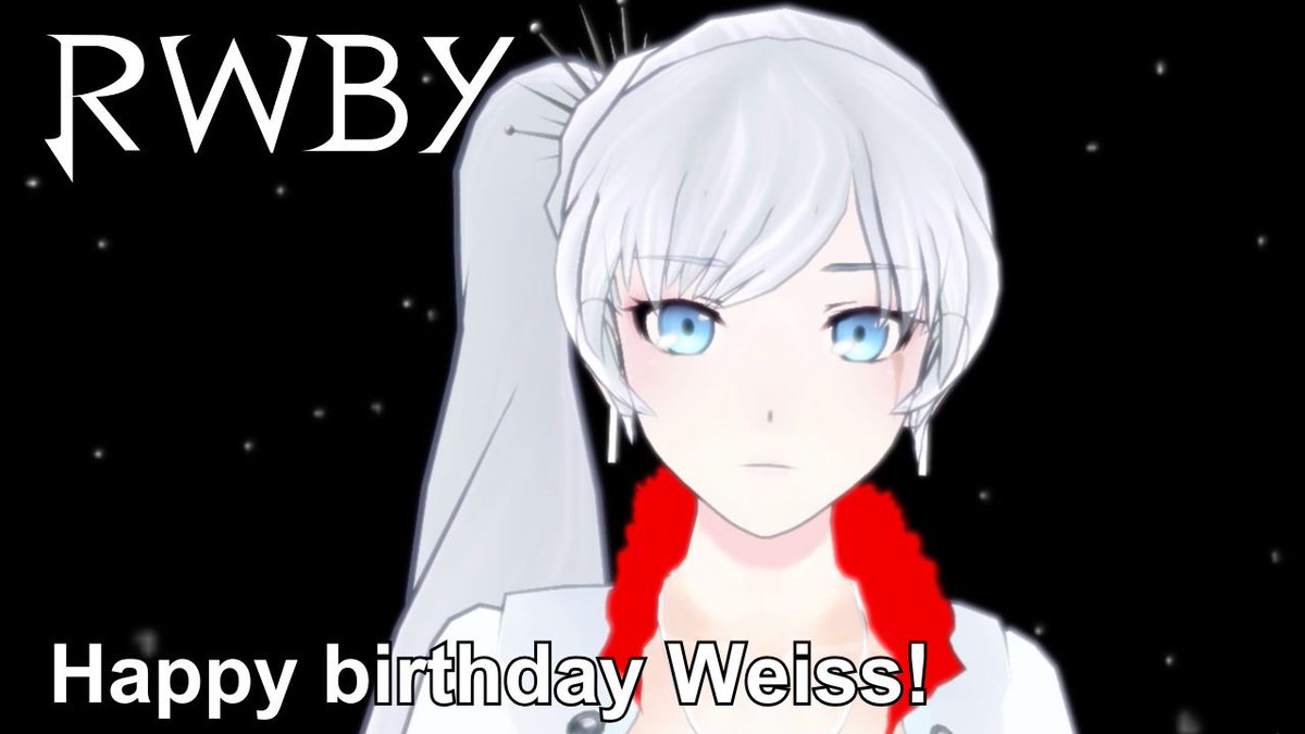 Happy birthday to our Ice Princess, Weiss Schnee ❄️✨ Strength, elegance, and always iconic. Never change, Weiss!