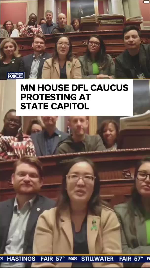 Minnesota House DFL lawmakers are staging a sit-in at the State Capitol to call for action on gun safety legislation. The demonstration began late Thursday and is continuing into Friday inside the House chambers, as lawmakers urge Speaker Lisa Demuth to allow a vote on measures already passed by the Senate.