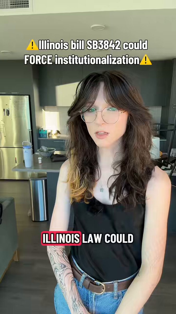 ⚠️🏳️‍⚧️SB 3842 while having virtually zero chance of passing is a scaffold for future bills to take hold in other states that would utilize this mechanism to forcefully institutionalize or even worse, de-transition individuals. ￼ stay safe out there. ￼