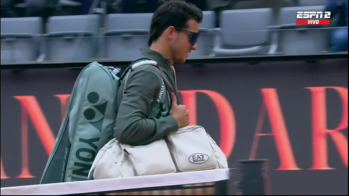 ¡Todo el estilo de Darderi para la semifinal ante Ruud! 😎 📺 Mirá #Roma en el Plan Premium de Disney Plus.