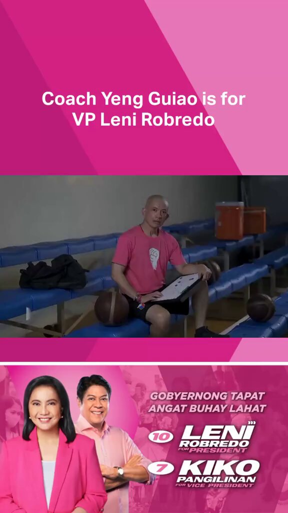btw, this goes to show that everything is political. even sports ginigipit. anyways, here's one of my fave testimony vid during the campaign! "'yung tapang ko, mababaw.... kung may tapang akong pinaniniwalaan, ito ay ang tapang ng isang ina at ng isang babae." 🔥♥️💙