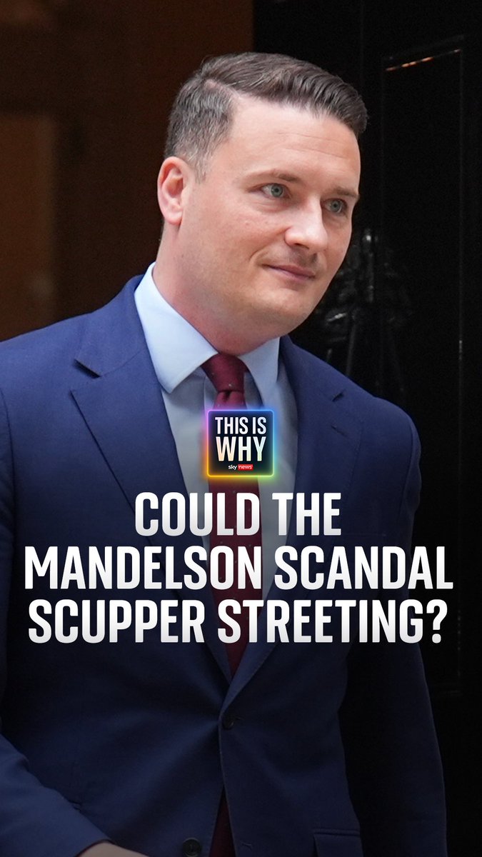 Wes Streeting is yet to challenge Starmer to a leadership contest - but could his past friendship with Peter Mandelson scupper any future campaign? On #ThisIsWhy, Niall Paterson and Rob Powell look at what Wes Streeting's campaign could look like 🎧
