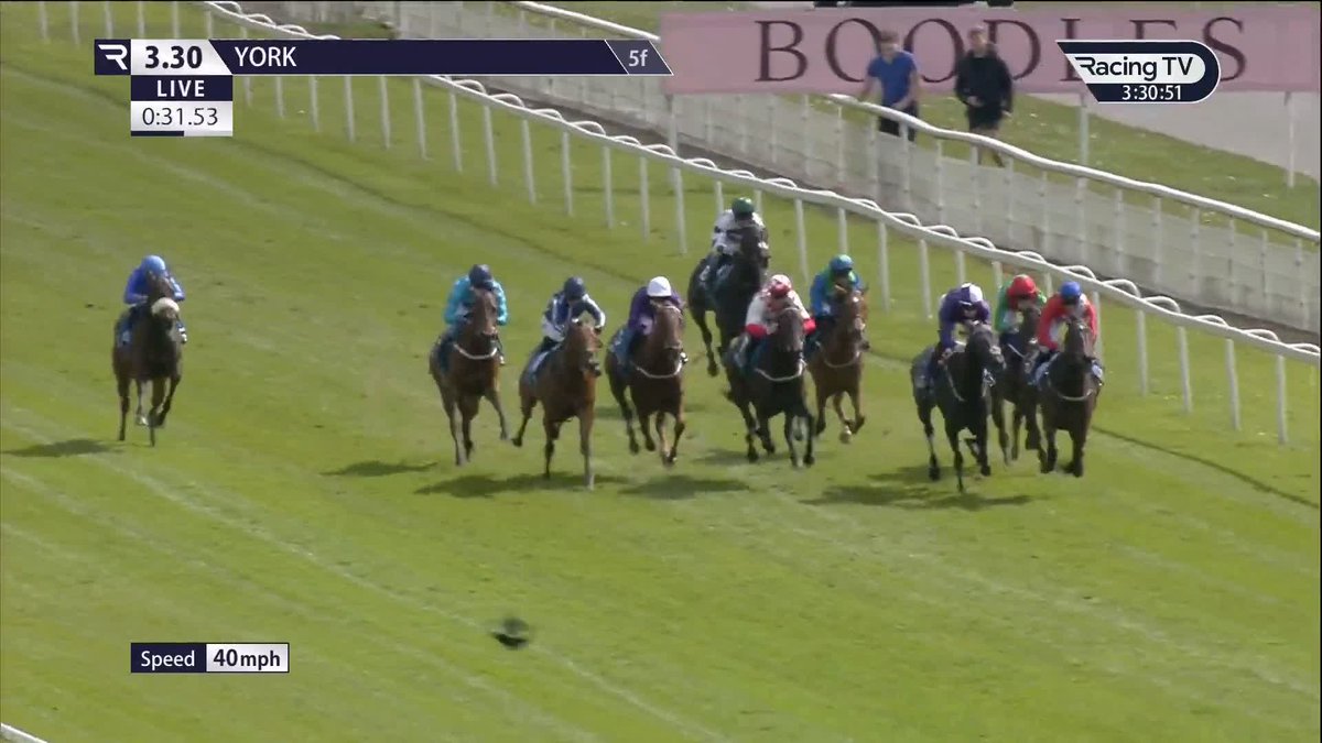 Love A Giggle (Kodiac) remains unbeaten and lands Listed honours in the Marygate for Karl Burke at York Racecourse