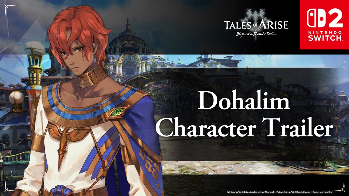 He has accepted the invitation to join forces against injustice; will you? #TalesofAriseNSW2
