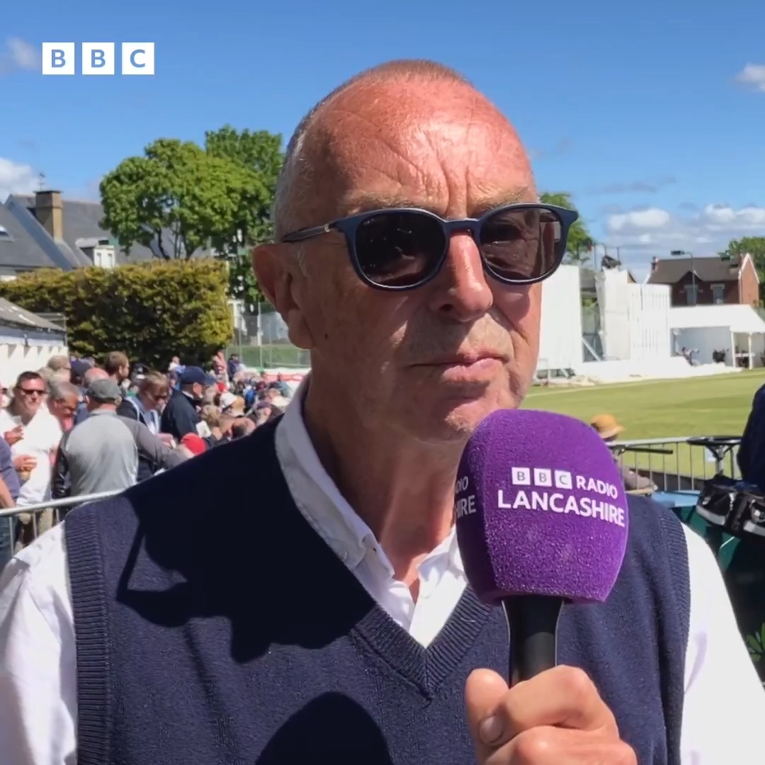 🏏 "You play at an outground and it's an event... It's great for the public because it's intimate... When you walk round the ground, there's a buzz." David 'Bumble' Lloyd is watching the opening day of #Lancashire v #Worcestershire in the Rothesay County Championship Southport & Birkdale Cricket Club #bbccricket