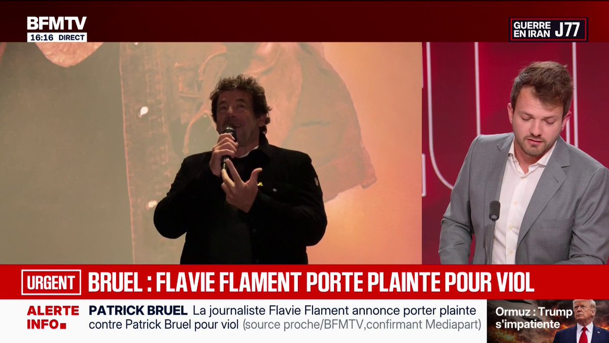 Force à Flavie Flament, car quand un VIP comme Patrick Bruel est accusé de viol sur des anonymes, ça passe souvent crème médiatiquement, mais quand l’une des victimes est aussi une VIP, alors ça prend une autre dimension.