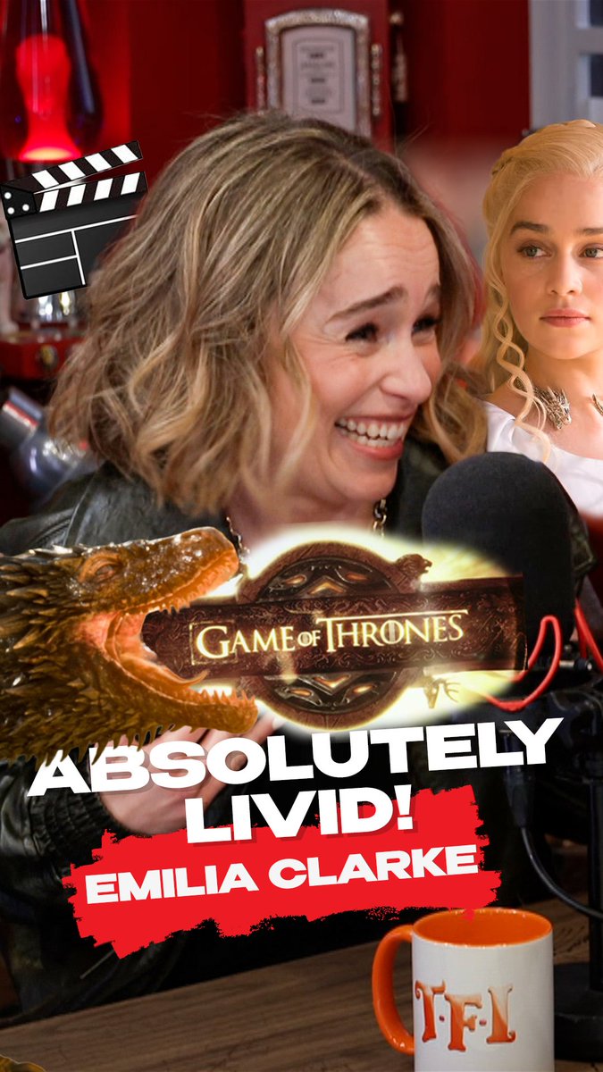 Emilia Clarke shares the hilarious reality of learning a new language for Game of Thrones😂⚔️