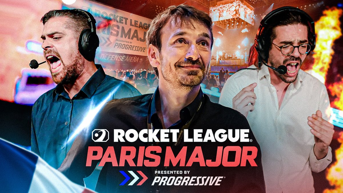 Un seul objectif : vibrer ENSEMBLE. 🇫🇷 MAJOR #RLCS DE PARIS 📅 Du 20 au 24 Mai 2026