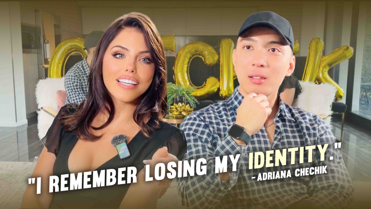 “I remember losing my identity…” 😳❤️‍🔥 Adriana Chechik gets REAL in one of the most honest conversations we’ve ever had on the show. 👉 Full episode drops soon. 📺 🎧 🦻 adriana chechik Love Her Films