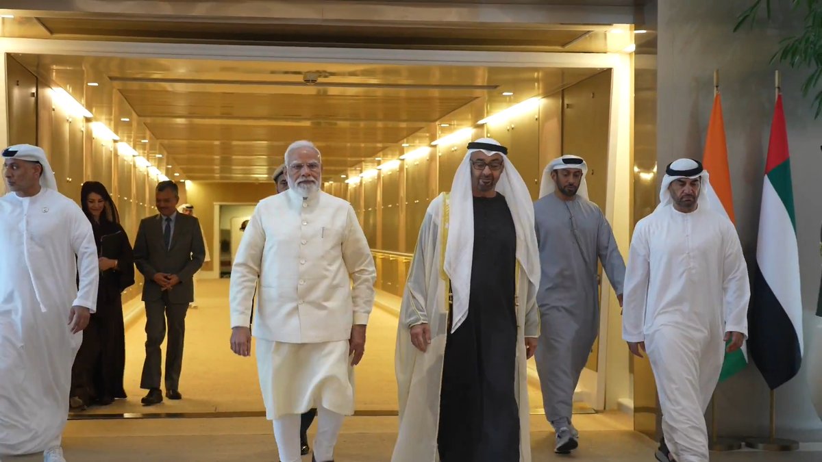 Highlights from a productive UAE visit, which will deepen our bilateral friendship…