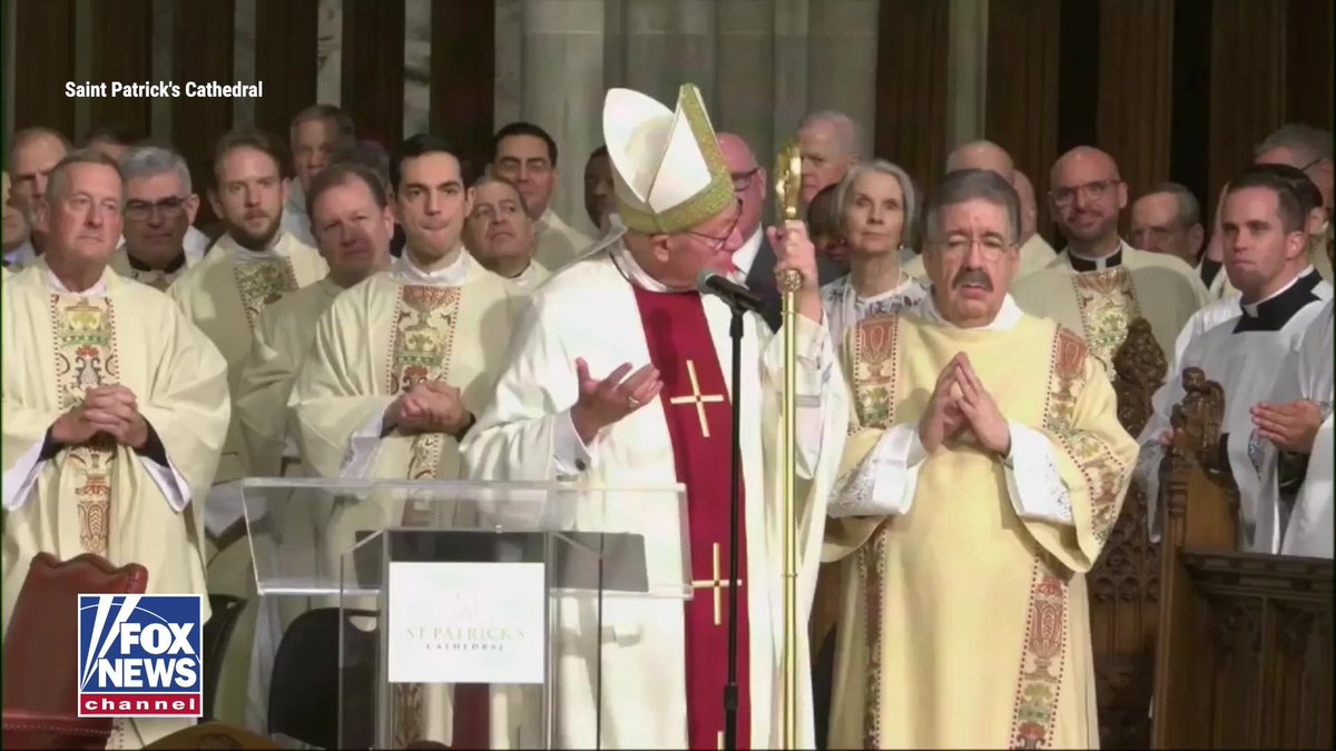 Cardinal Dolan delivers a heartfelt message to the New York faithful during a golden jubilee Mass, crediting his priesthood to God and the support of his community. The Cardinal reflected on nearly two decades of service, calling the people of New York his "family" and offering a humble assessment of his many years in the church. "After 17 happy years, you're my family, you're my friends, and I love you, and I thank you. I thank you so much... Without Jesus, I could've done nothing. Without you, none of the meager accomplishments you so graciously pointed out could've ever happened."