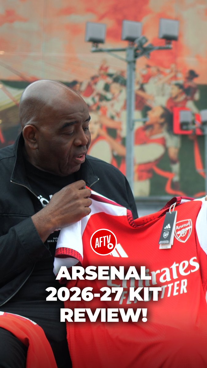 Arsenal 2026-27 Kit Is Finally HERE! 💯 #Arsenal #AFTV #AFTVLive