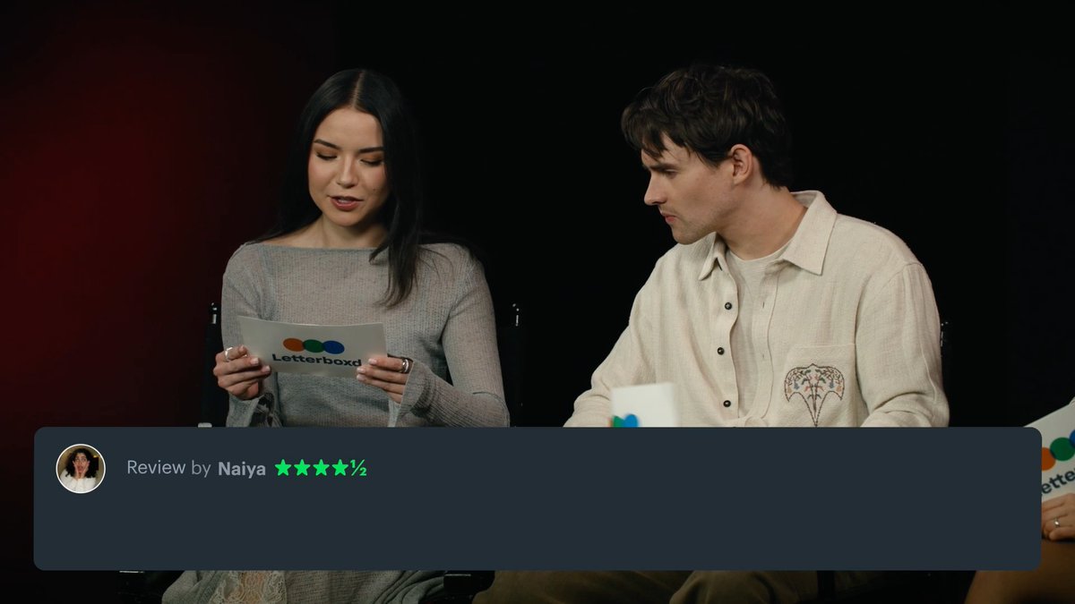 Obsession stars Michael Johnston, Inde Navarrette, Cooper Tomlinson and Megan Lawless read and react to some Letterboxd reviews of the film 👀 Watch the full interview ➡️ Obsession is in theaters now via Focus Features.