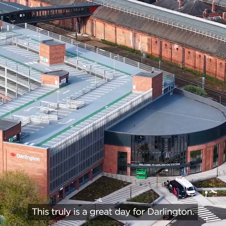 Today, guests were given an exclusive first look at Darlington station’s impressive new facilities ahead of its official opening on Sunday 17 May. To learn more, visit: