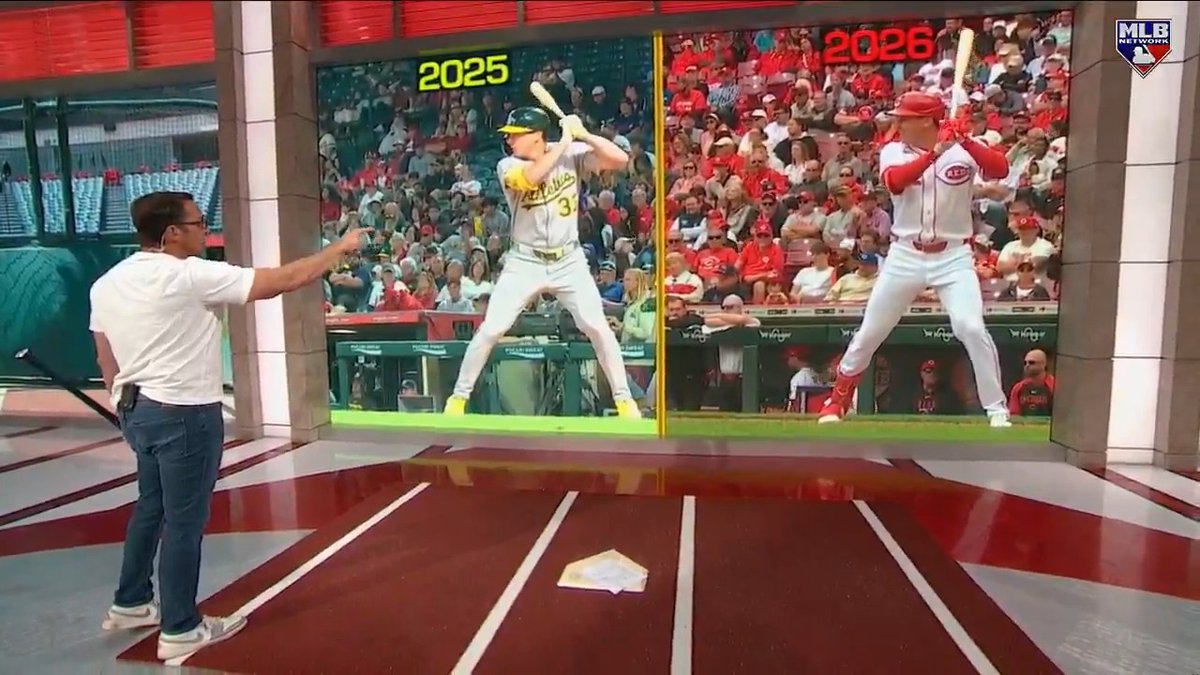 Former No. 4 overall pick JJ Bleday is RAKING in his first few weeks with the Cincinnati Reds, slashing .321/.455/.755 with 6 HR and 18 RBI in 16 G 🔥 DeRo compares some numbers from past seasons to show why Bleday's breakout is for real.