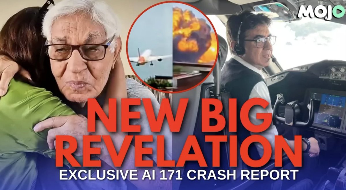 Ai 171 Crash is a forgotten story for many but not at Mojo Story -For the first time a witness (also relative of crash victim) reveals what he saw when the Pilot's body was taken in & why it debunks the suicide smear. Exclusive by @RachelChitra -In full