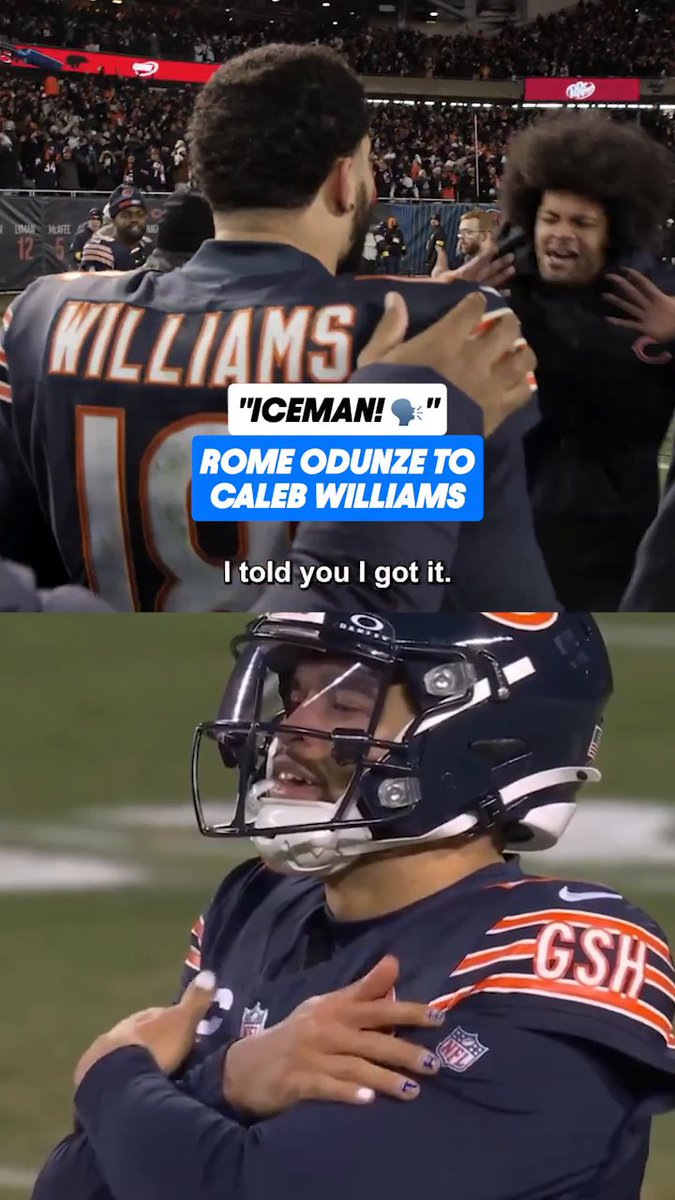 Chicago has their very own Iceman 🧊 (via NFL)