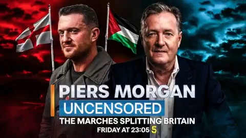 This week's Piers Morgan Uncensored takes a look at the marches that are dividing Britain... Tune into Channel 5 at 11.05pm 👇 📺 Piers Morgan | Channel 5