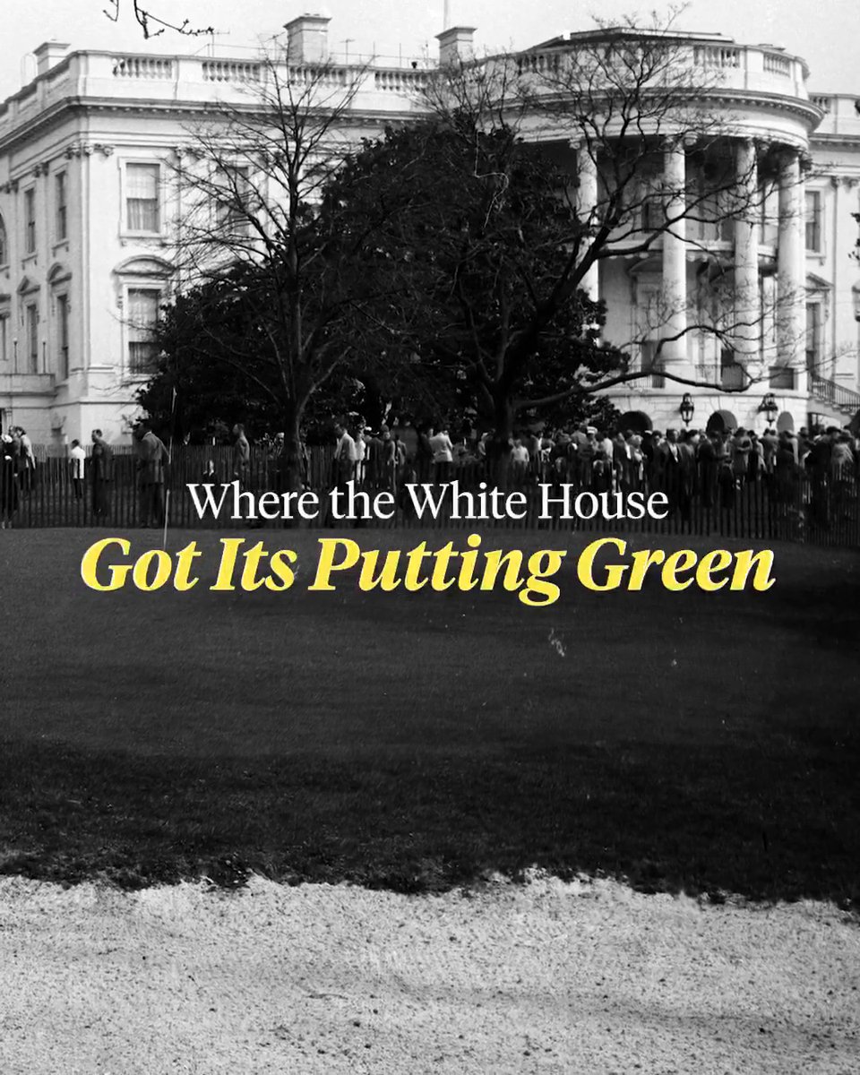 Aronimink Golf Club’s legacy extends to the grounds of the White House. 🤯