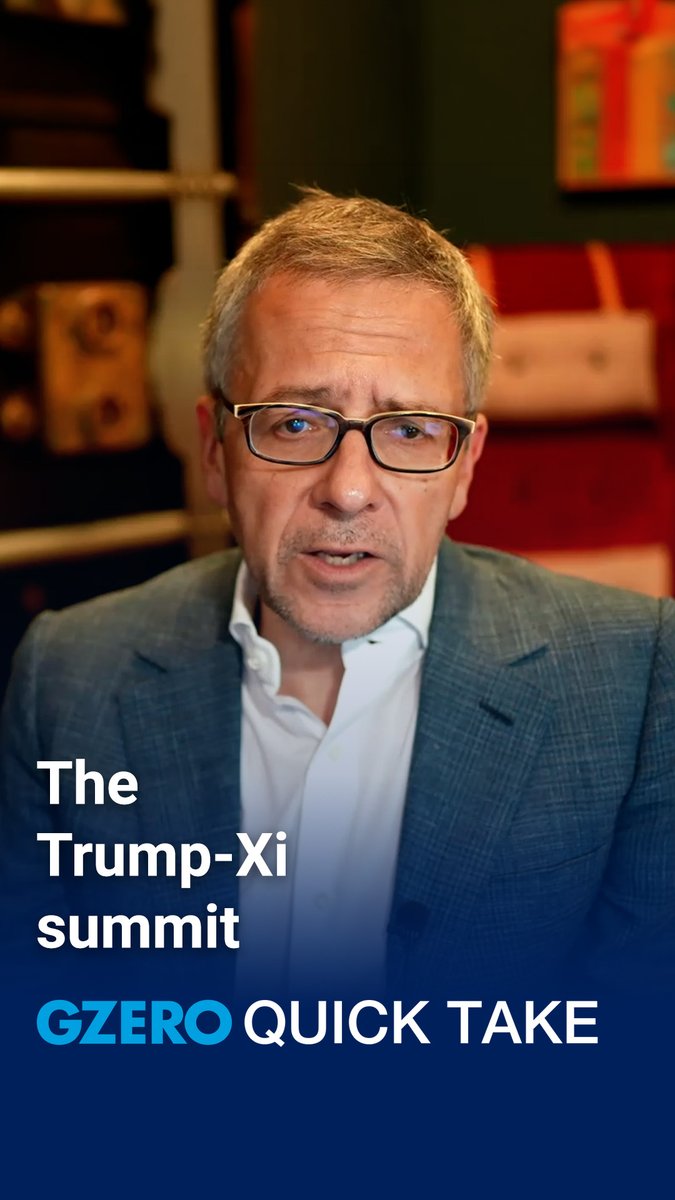 xi wants to frame the world as a “thucydides trap.” i don’t think that’s right. this is a g-zero world, not an inevitable us-china war. GZERO Media