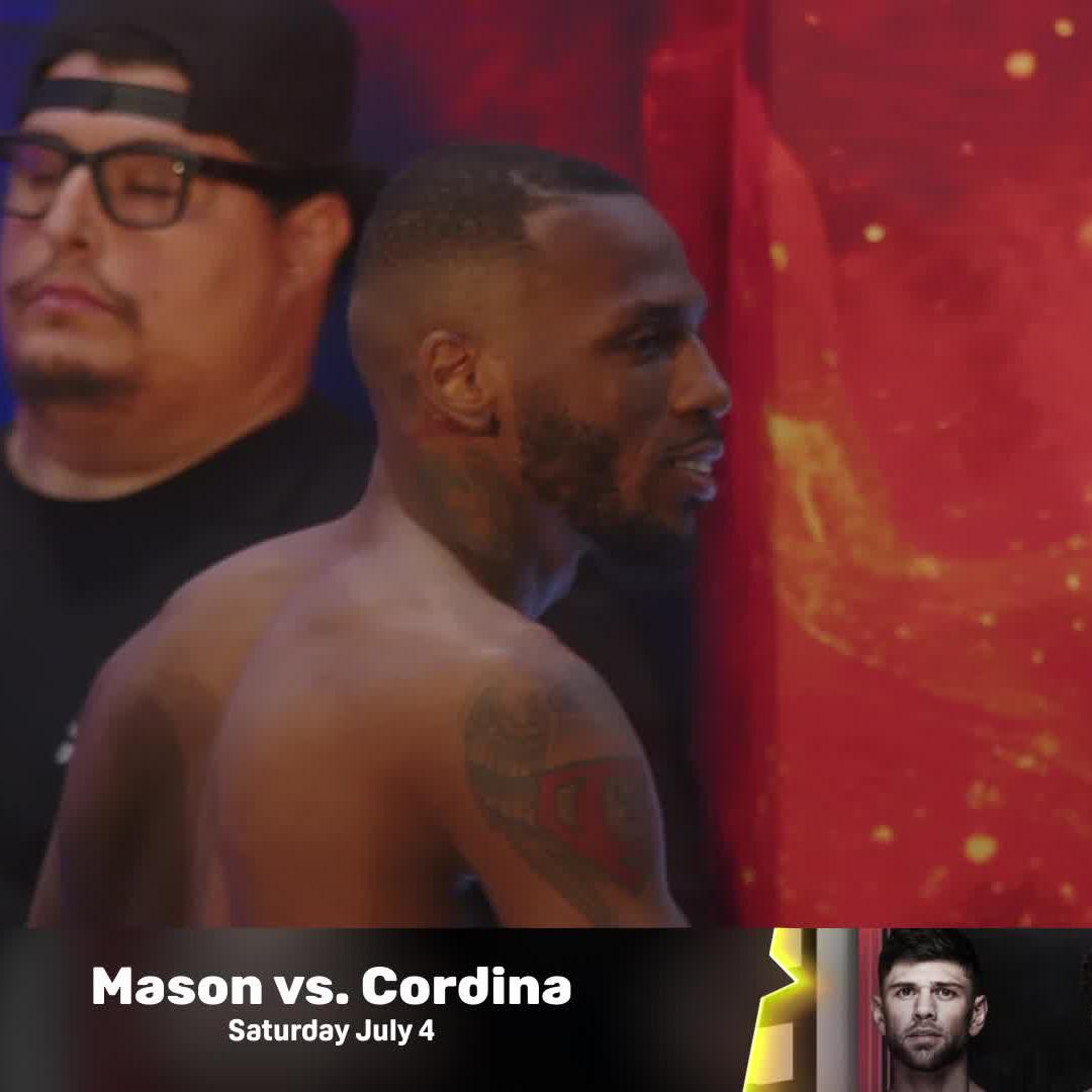 Keyshawn dancing to "go make weight" chants. 😂 #DavisAlbright2 | May 16 | Live on DAZN ▪️