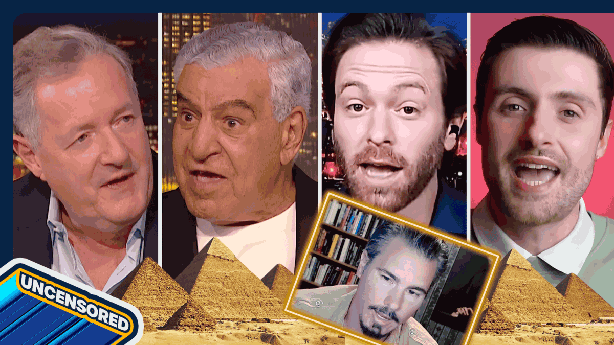 "We'll never hide anything!" Infamous Egyptologist Dr Zahi Hawass visits the Uncensored studios for a grilling on the Pyramids... just dropped! 👇 📺 Piers Morgan | Jimmy Corsetti | Michael Button | Timothy Alberino