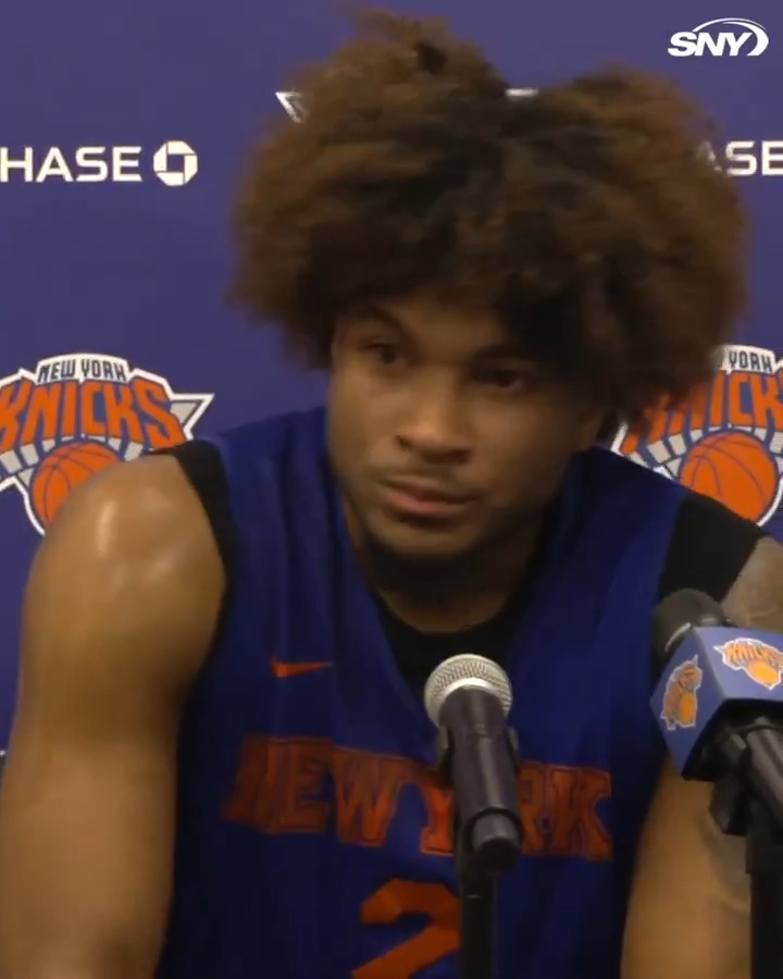 "Thankfully to God we got this time off. Figuring out ourselves, keeping ourselves sharp." - Deuce McBride