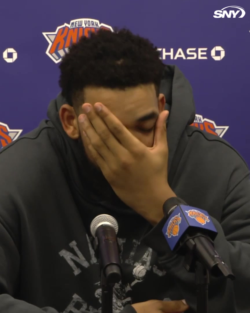"You go in there, you say how you feel, and see if it's received. And it was received." Karl-Anthony Towns on the conversations he had after Game 3 in Atlanta and what changed for the Knicks: