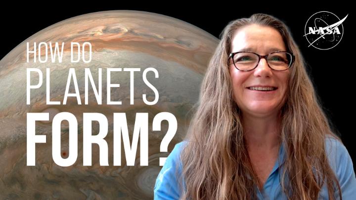 How do planets form? Tiny grains of dust orbiting a newborn star collide, grow, and eventually build entire worlds. ✨🪐 A NASA scientist explains how planets like Earth came to be: