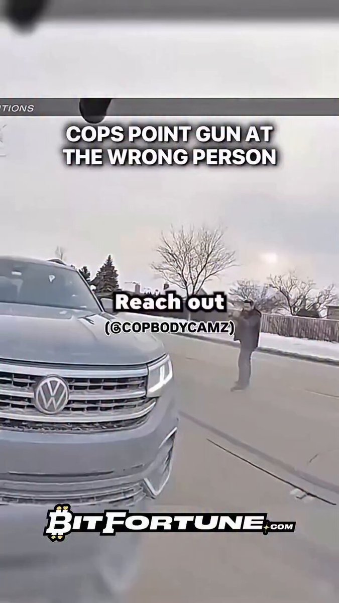 ⚠️ Cops threaten to blow a man’s head off… then hit him with the classic “my bad, wrong car.” America’s finest. 😵‍💫🙄
