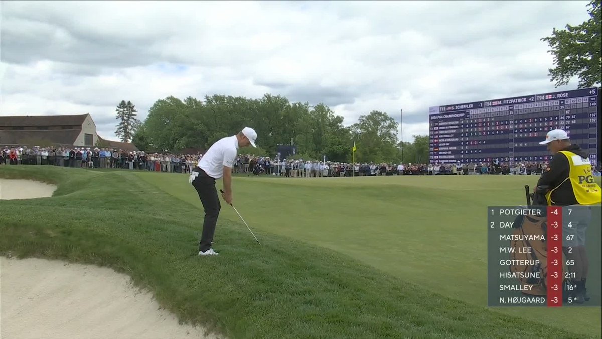What a way to make the cut for Justin Rose! 👌